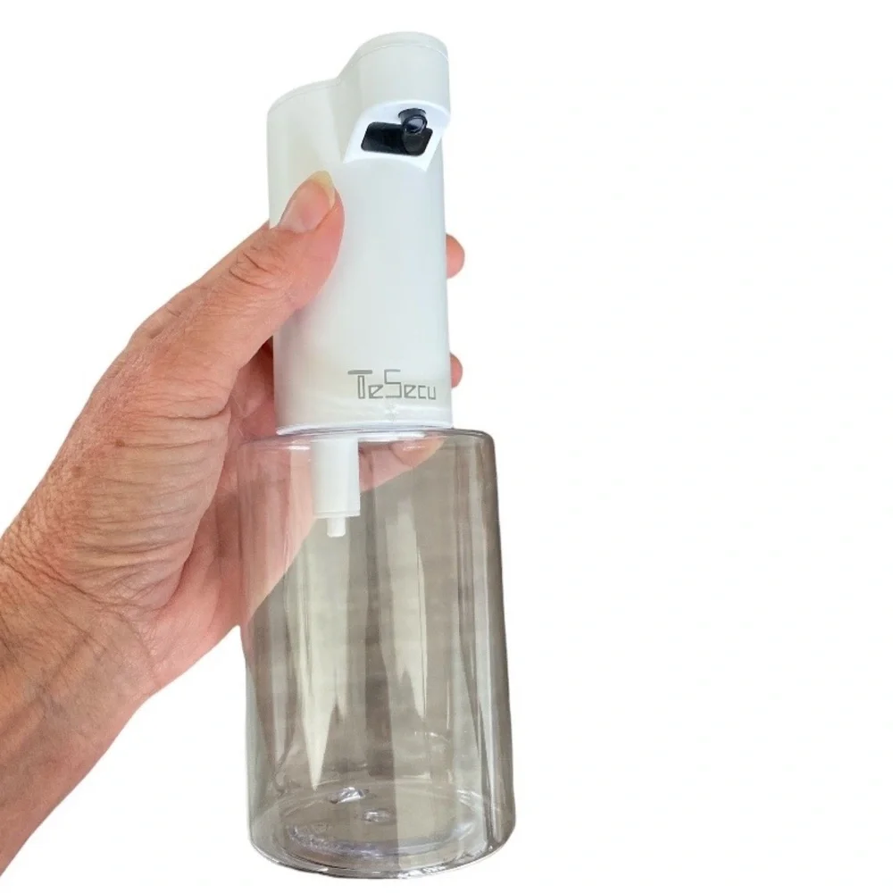 NEW! Touchless Soap Dispenser Automatic Foam Hands-Free Countertop Transparent